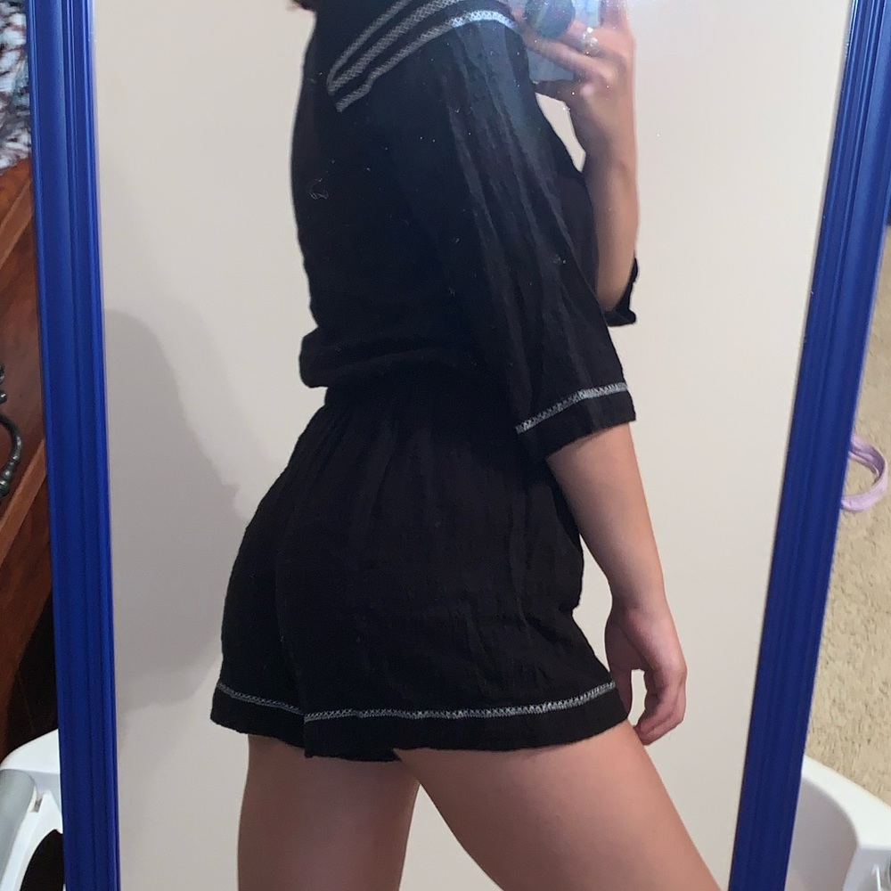 One piece with sleeves